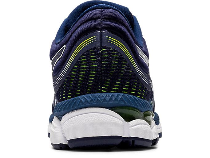 Navy / Yellow Asics GEL-ZIRUSS 3 Men's Running Shoes | ZDBO1521