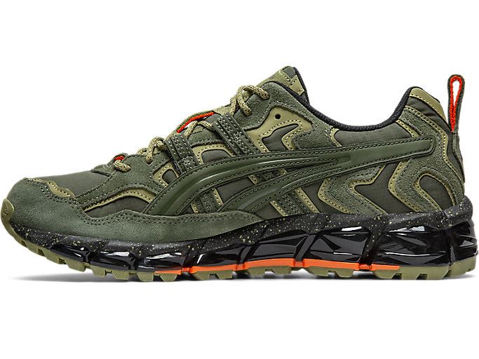 Olive / Olive Asics GEL-NANDI 360 Men's Sneakers | KRIG9356