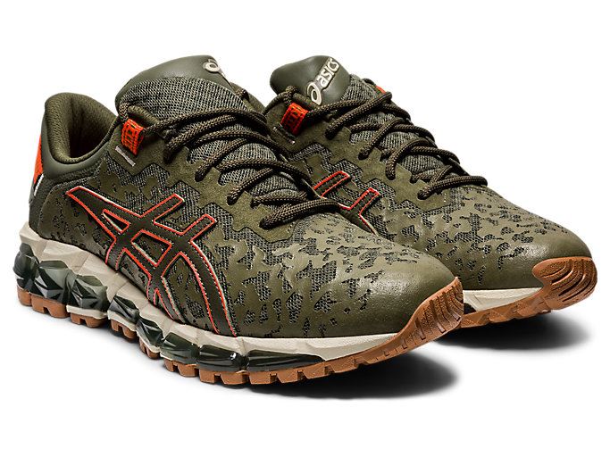 Olive / Olive Asics GEL-QUANTUM 360 5 Trail Men's Sneakers | ZLGE7024