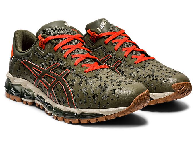 Olive / Olive Asics GEL-QUANTUM 360 5 Trail Men's Sneakers | ZLGE7024