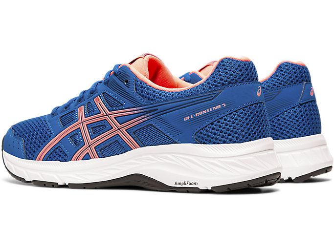 Orange Coral Asics GEL-CONTEND 5 Women's Running Shoes | IGKC1143