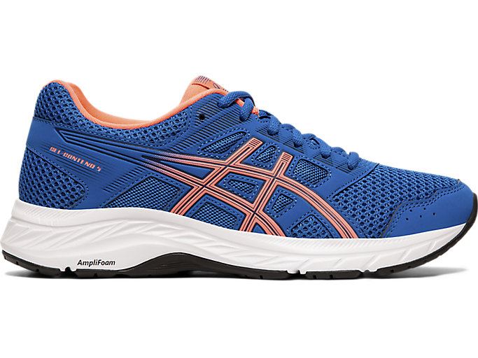 Orange Coral Asics GEL-CONTEND 5 Women's Running Shoes | IGKC1143