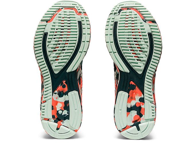 Orange Coral / Mint Asics GEL-NOOSA TRI 12 Women's Running Shoes | CZKE3812