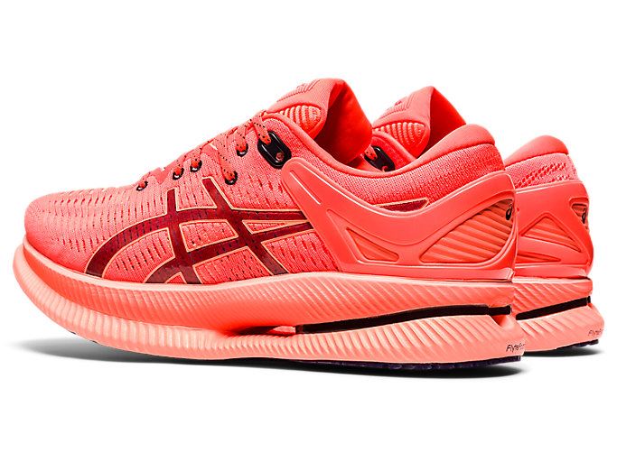 Orange Red Asics METARIDE Men's Running Shoes | JPZH0213