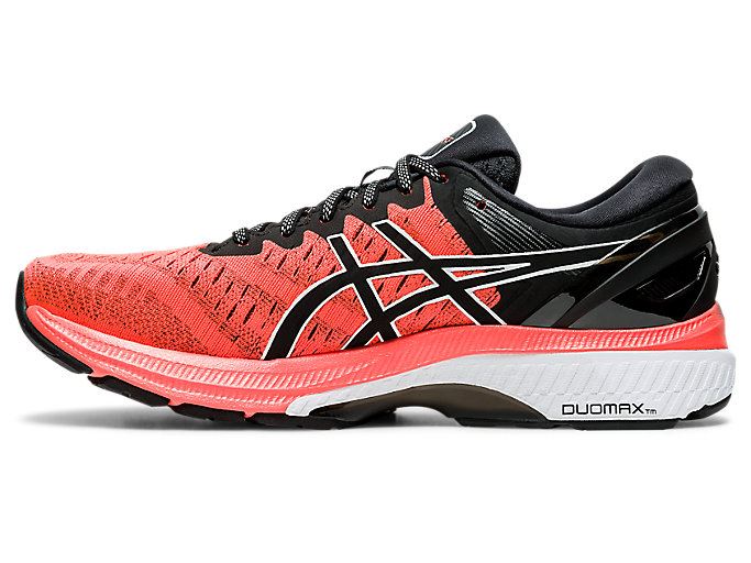 Orange Red / Black Asics GEL-KAYANO 27 TOKYO Men's Running Shoes | SUKQ8495