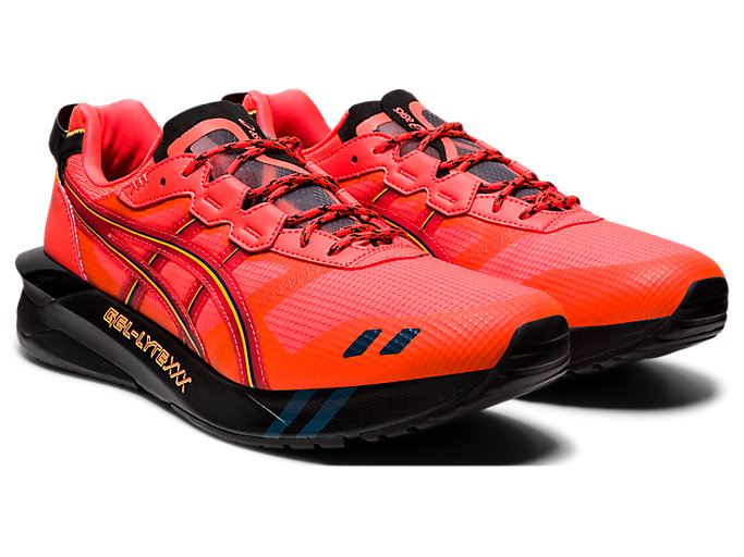 Orange Red / Black Asics GEL-LYTE XXX Men's Sneakers | WQUT7885