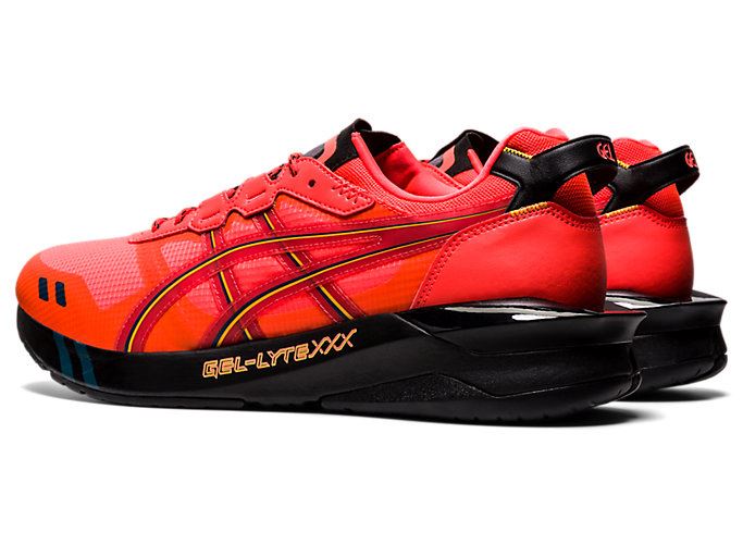 Orange Red / Black Asics GEL-LYTE XXX Men's Sneakers | WQUT7885