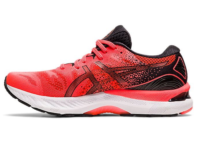 Orange Red / Black Asics GEL-NIMBUS 23 TOKYO Men's Running Shoes | GQQT1676