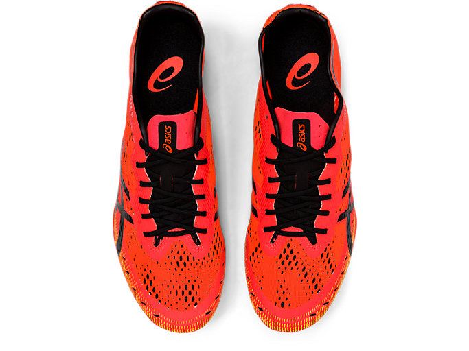 Orange Red / Black Asics GUN LAP 2 Men's Track Shoes | OZMJ5271