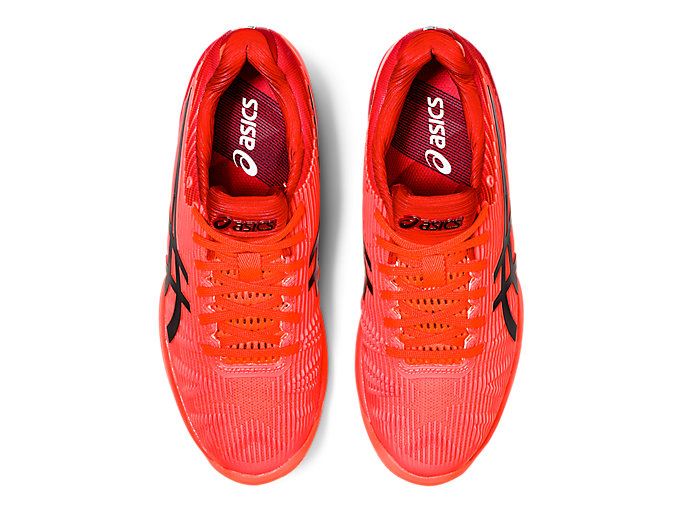 Orange Red / Black Asics SOLUTION SPEED FF TOKYO Women's Tennis Shoes | JWJQ2798