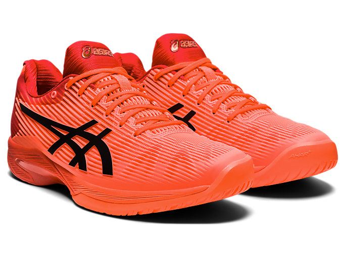 Orange Red / Black Asics SOLUTION SPEED FF TOKYO Men's Tennis Shoes | XRRS8016