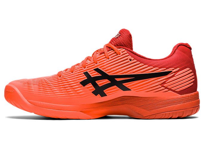 Orange Red / Black Asics SOLUTION SPEED FF TOKYO Men's Tennis Shoes | XRRS8016