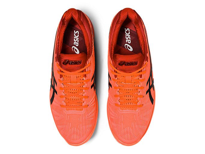 Orange Red / Black Asics SOLUTION SPEED FF TOKYO Men's Tennis Shoes | XRRS8016