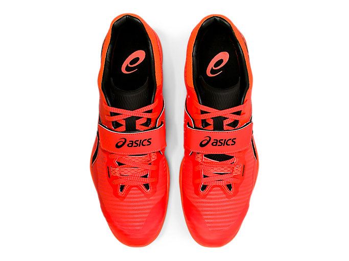 Orange Red / Black Asics THROW PRO 2 Women's Track Shoes | BCKY5358