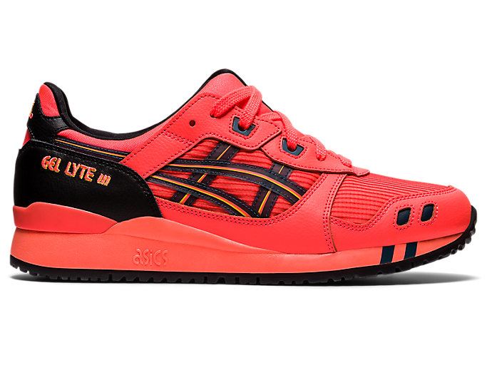 Orange Red / Orange Red Asics GEL-Lyte III Men\'s Sneakers | EGKU2673