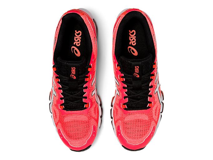 Orange Red / White Asics GEL-QUANTUM 360 6 Women's Sneakers | ADXI3099