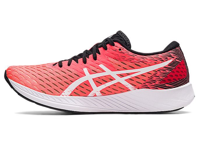 Orange Red / White Asics HYPER SPEED Women's Running Shoes | VEBI3916