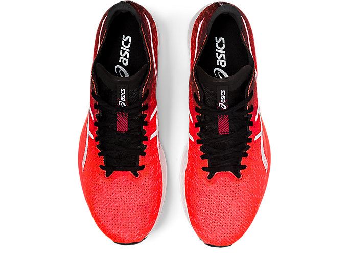 Orange Red / White Asics MAGIC SPEED Men's Running Shoes | XNZJ8112