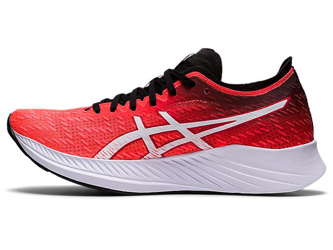 Orange Red / White Asics MAGIC SPEED Women's Running Shoes | GYTE2675