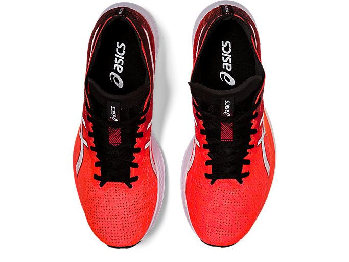 Orange Red / White Asics MAGIC SPEED Women's Running Shoes | GYTE2675