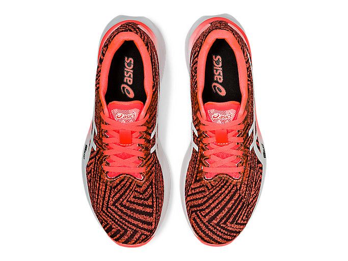 Orange Red / White Asics ROADBLAST TOKYO Women's Running Shoes | QVDO5816