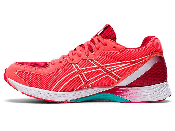 Orange Red / White Asics TARTHEREDGE 2 Women's Running Shoes | OJTM3043