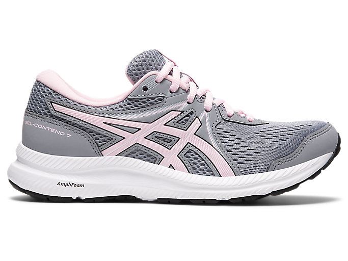 Pink Asics GEL-CONTEND 7 (D) Women\'s Running Shoes | QYBN1817