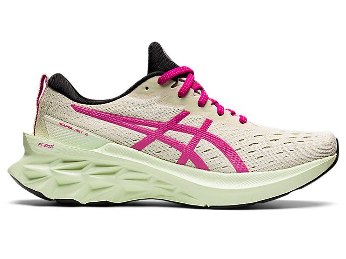 Pink Asics NOVABLAST 2 Women\'s Running Shoes | XRPE5336