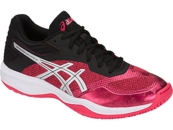 Pink / Black Asics Netburner Ballistic FF Women's Volleyball Shoes | WORK0833