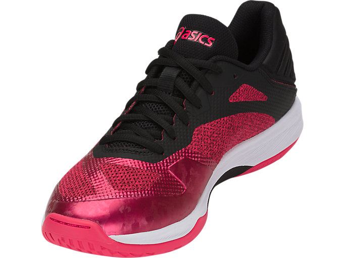 Pink / Black Asics Netburner Ballistic FF Women's Volleyball Shoes | WORK0833