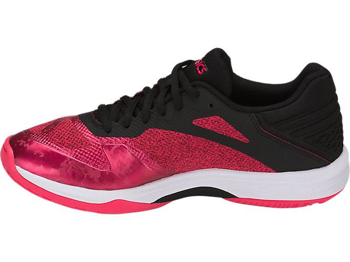 Pink / Black Asics Netburner Ballistic FF Women's Volleyball Shoes | WORK0833