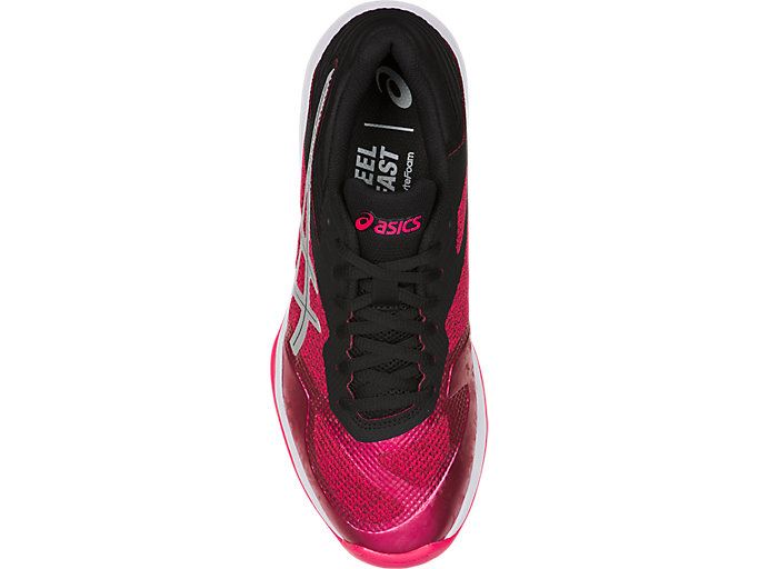 Pink / Black Asics Netburner Ballistic FF Women's Volleyball Shoes | WORK0833