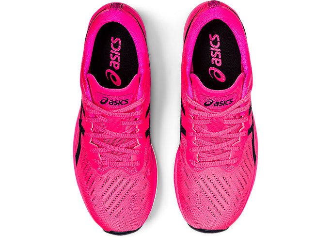 Pink / Blue Asics METARACER Women's Running Shoes | SYXE3654