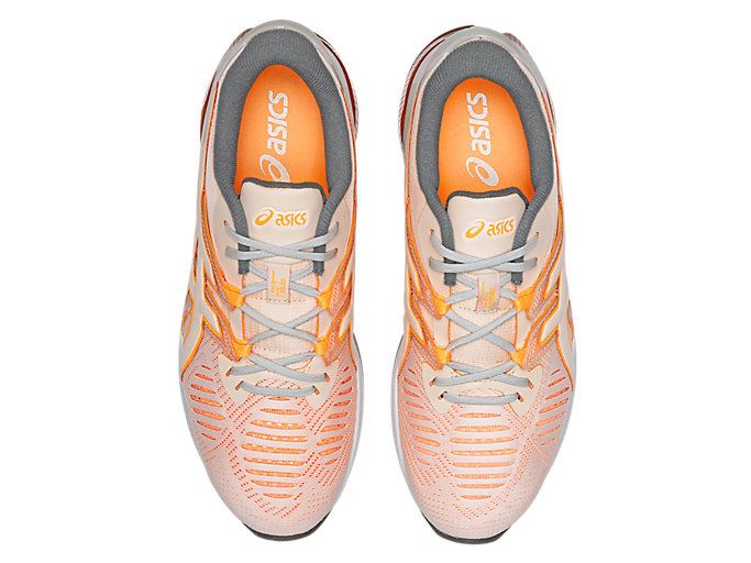 Pink / Orange Asics GEL-QUANTUM INFINITY JIN Men's Sneakers | FAVK0527