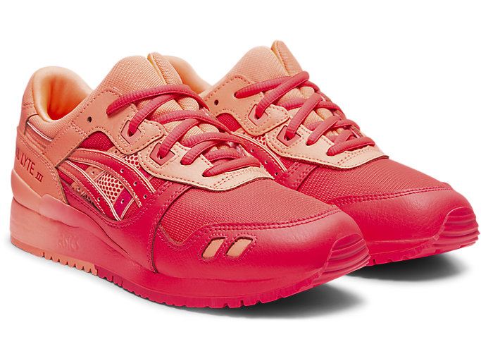 Pink / Pink Asics GEL-Lyte III Women's Sneakers | BUEJ3337