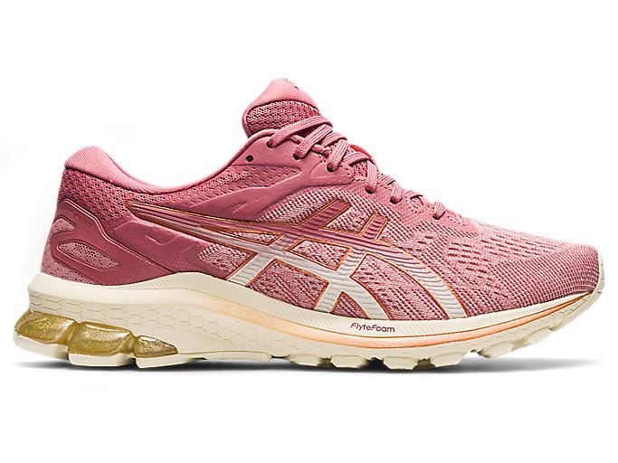 Pink / Rose Asics GT-1000 10 Women's Running Shoes | VJXU9655