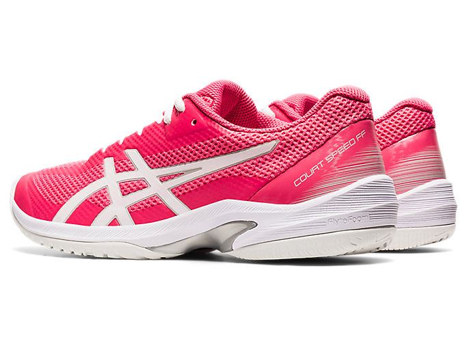 Pink / White Asics Court Speed FF Women's Tennis Shoes | OROI7961