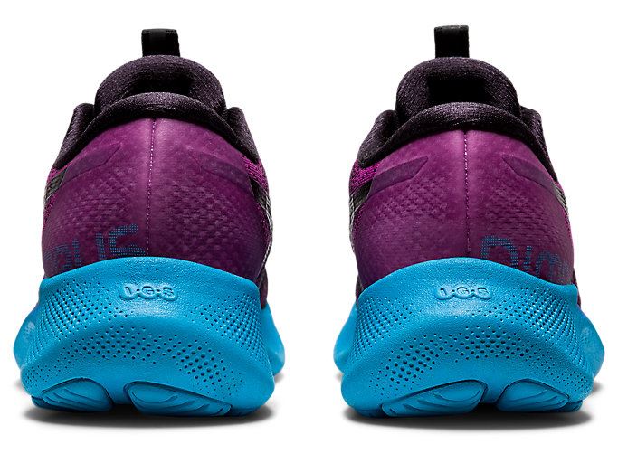 Purple / Black Asics GEL-NIMBUS LITE 2 Women's Running Shoes | IMBE1262