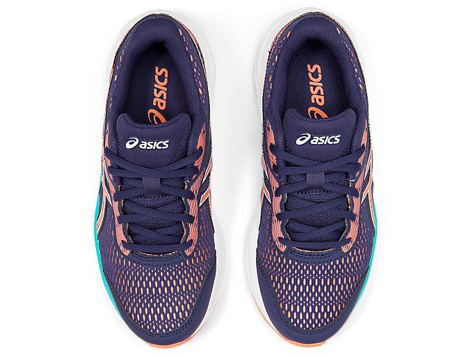 Purple / Orange Coral Asics GEL-EXCITE 6 GS Kids' Sneakers | QXHX2474