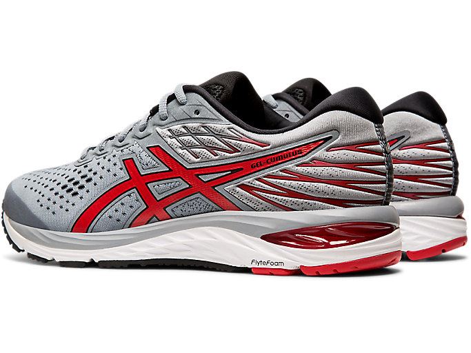 Red Asics GEL-CUMULUS 21 Men's Running Shoes | NTKD0125