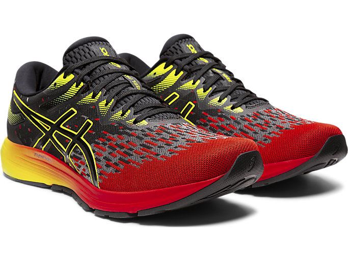 Red / Black Asics DYNAFLYTE 4 Men's Running Shoes | LZVN3613