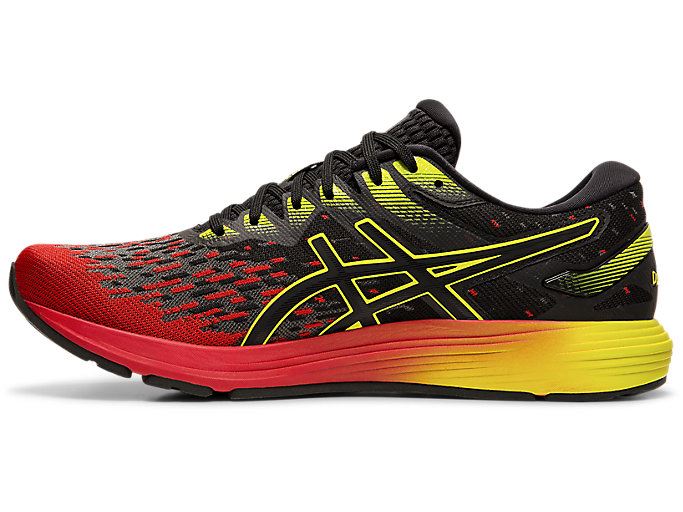 Red / Black Asics DYNAFLYTE 4 Men's Running Shoes | LZVN3613