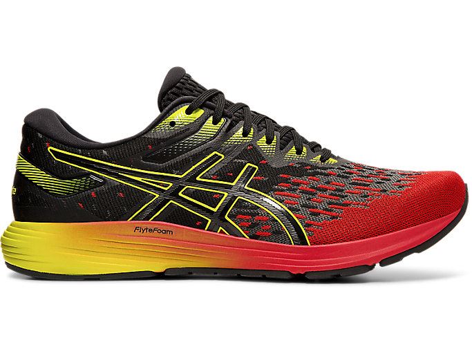 Red / Black Asics DYNAFLYTE 4 Men's Running Shoes | LZVN3613