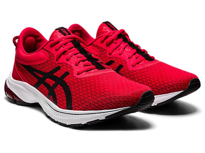 Red / Black Asics GEL-KUMO LYTE 2 Men's Running Shoes | DJGK1809