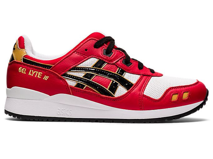 Red / Black Asics GEL-LYTE III OG Men's Sneakers | VCXN7942