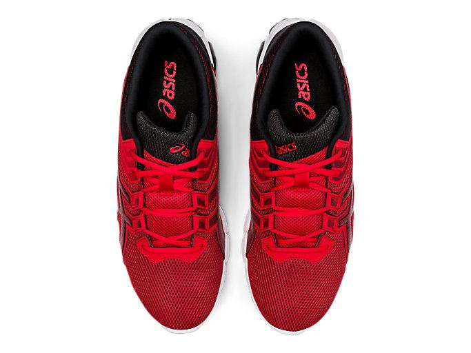 Red / Black Asics GEL-QUANTUM 90 2 Men's Sneakers | IIFG8991