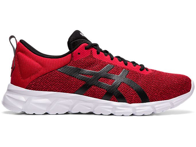 Red / Black Asics GEL-QUANTUM LYTE Men's Running Shoes | PERT7031