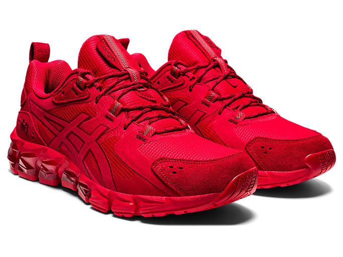 Red / Red Asics GEL-QUANTUM 180 Men's Sneakers | DXEQ1453