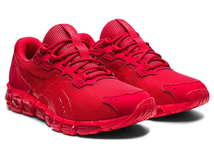 Red / Red Asics GEL-QUANTUM 360 6 Kids' Sneakers | EMFZ4711