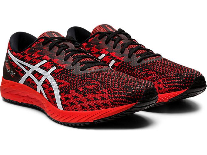 Red / White Asics GEL-DS Trainer 25 Men's Running Shoes | FUTA2019